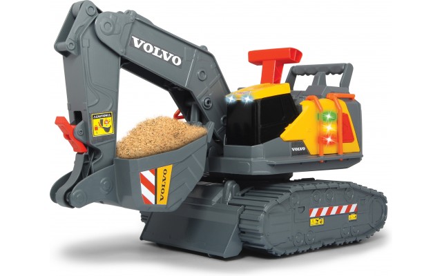 Игрушка экскаватор Dickie Toys Volvo со световыми и звуковыми эффектами (3725006)