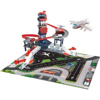 Ігровий набір Dickie Toys Аеропорт з транспортом, світло-звуковими ефектами і аксесуарами (3749007)