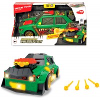 Машинка Dickie Toys VW Гольф 1 GTI Стреляющие звезды с функцией стрельбы, свет и звук (3755003)