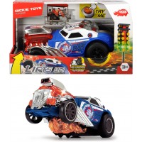 Игрушка Dickie Toys скоростной автомобиль Прыжок из пламени с функцией езды на задних колесах, звук и свет (3764007)