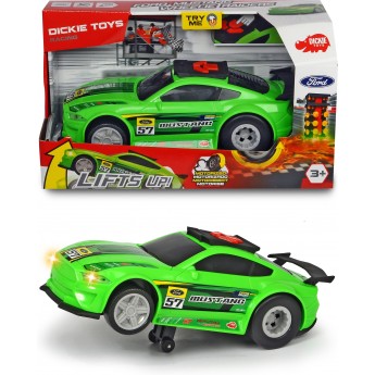 Игрушка Dickie Toys скоростной автомобиль Форд Мустанг с функцией езды на задних колесах, со светом и звуком (3764009)