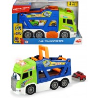Игрушка Dickie Toys Транспортер Хэппи Скания с мягкой машинкой, со светом и звуком 42 см (3817003)