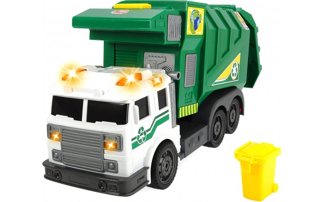 Іграшка Dickie Toys Сміттєвоз Чисте місто, світло звук, 39 см (1137008)
