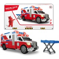 Машинка Dickie Toys Швидка допомога з ношами і світло звук, 33 см (1137010)