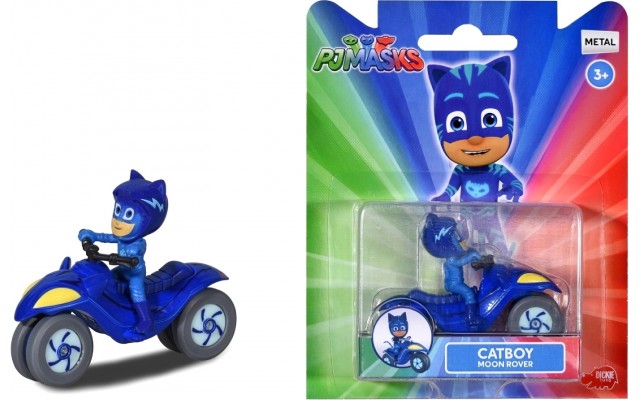 Машинка PJ Masks Герои в масках Кетбой со скутером на Луне Dickie Toys (3141011)
