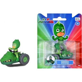 Машинка PJ Masks Герої в масках Гекко зі скутером на Місяці Dickie Toys (3141012)
