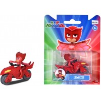 Машинка PJ Masks Герои в масках Совка со скутером на Луне Dickie Toys (3141013)