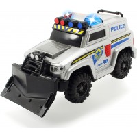 Детская машина Полиции Dickie Toys со свето-звуковыми функциями и щитом 15 см (3302001)