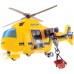 Игрушка вертолёт Dickie Toys Спасательная служба с лебёдкой, светом и звуком 18 см (3302003) title=