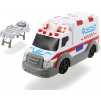 Игрушка Dickie Toys Машина скорой помощи с носилками, светом и звуком 15 см (3302004)