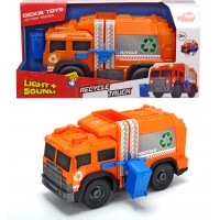 Іграшка сміттєвоз Dickie Toys з баком, світлом і звуком 30 см (3306001)