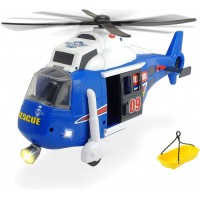 Дитячий вертоліт Служба порятунку Dickie Toys з лебідкою, світлом і звуком 41 см (3308356)