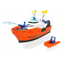 Іграшка Рятувальний катер Dickie Toys з човном і світло-звуковими ефектами 40 см (3308375)