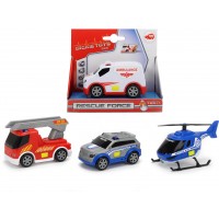 Машинка Dickie Toys Рятувальники 10 см, 4 види в асорт. (3711000)