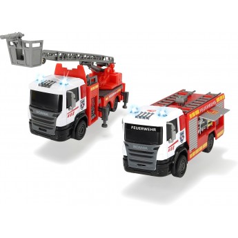Іграшка Dickie Toys Пожежна машинка Scania зі світлом і звуком 17 см (3712013)