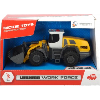 Іграшка Dickie Toys навантажувач Liebherr 18 см (3722003)