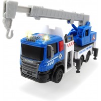 Машинка автокран Scania со светом и звуком 17 см Dickie Toys (3722004)