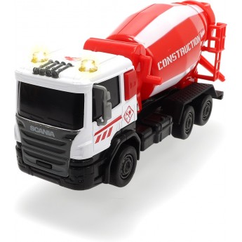 Машинка бетономішалка Scania зі світлом і звуком 17 см Dickie Toys (3722004)