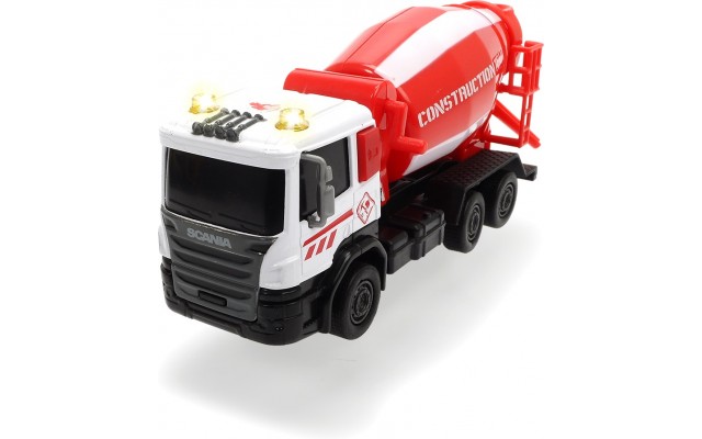 Машинка бетономешалка Scania со светом и звуком 17 см Dickie Toys (3722004)