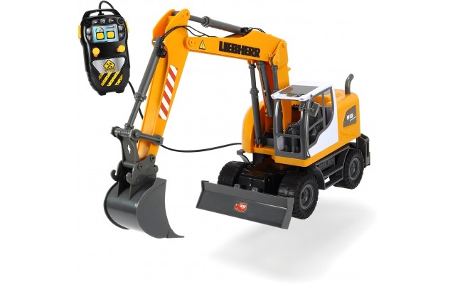Іграшка Dickie Toys екскаватор Liebherr на пульті зі світлом і звуком 53 см (3728000)