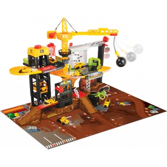 Игровой набор Dickie Toys Строительная площадка с техникой (3729010)