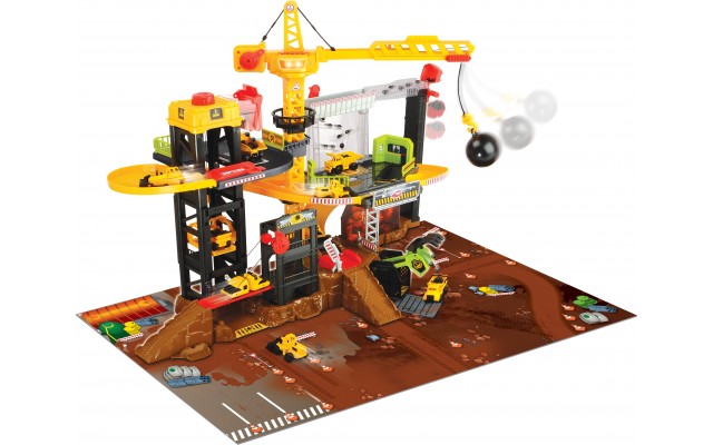 Игровой набор Dickie Toys Строительная площадка с техникой (3729010)