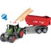 Іграшка Dickie Toys трактор Fendt з причепом зі світлом і звуком 41 см (3737002) title=
