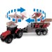 Іграшка трактор Massey Ferguson 8737 з причепом і колодами 42 см (3737003) title=