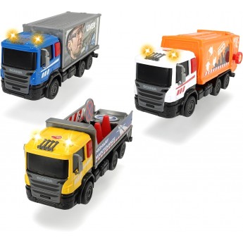 Машинка Scania Міська техніка 3 види на вибір 17 см Dickie Toys (3742008)