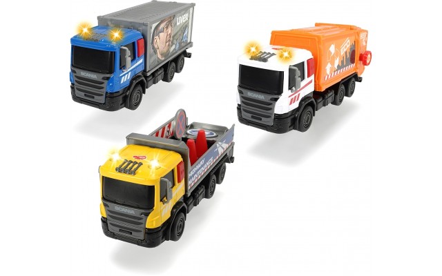 Машинка Scania Городская техника 3 вида на выбор 17 см Dickie Toys (3742008)