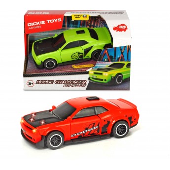 Швидкісний автомобіль Dickie Toys Додж Челленджер зі світлом і звуком 15 см (3752009)