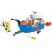 Іграшковий катер Dickie Toys Полювання на акул з човном, машинками і світло-звуковими ефектами (3779001) title=