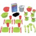 Детский набор посуды Ecoiffier Pro-Cook с сушкой 45 аксессуаров (001210) title=