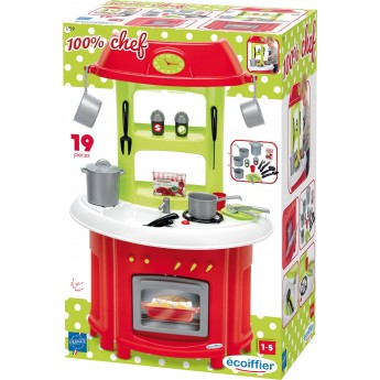 Игровой набор Ecoiffier Кухня Шеф с аксессуарами (001759)