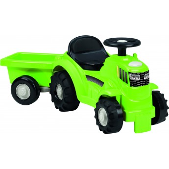 Трактор толокар Ecoiffier з причепом зелений (0359)