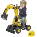 Дитячий екскаватор Falk 115 JCB з шоломом title=