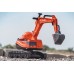Детский экскаватор Falk 122 Kubota с каской title=