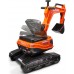 Детский экскаватор Falk 122 Kubota с каской title=