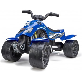 Детский квадроцикл на педалях Falk 631 Racing Team синий