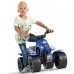 Детский квадроцикл на педалях Falk 631 Racing Team синий title=