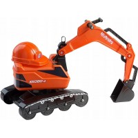 Детский экскаватор Falk Kubota FA102, оранжевый