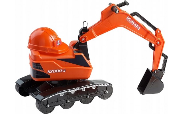 Дитячий екскаватор Falk Kubota FA102, помаранчевий
