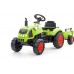Трактор на педалях Falk 2041C Claas Arion 410 с прицепом title=