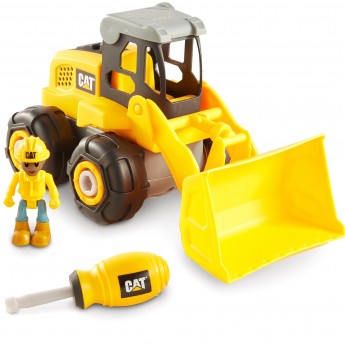 Игрушка-конструктор колесный погрузчик CAT Machine Maker 20 см (80905F)