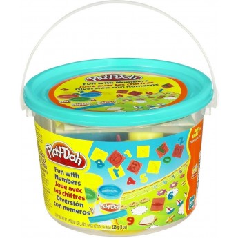 Ігровий набір для ліплення Hasbro Play-Doh Відерце Лічилочка (23414/23326)