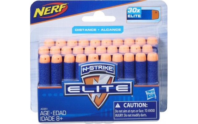 Набор патронов Hasbro Nerf Elite 30 шт. (A0351)