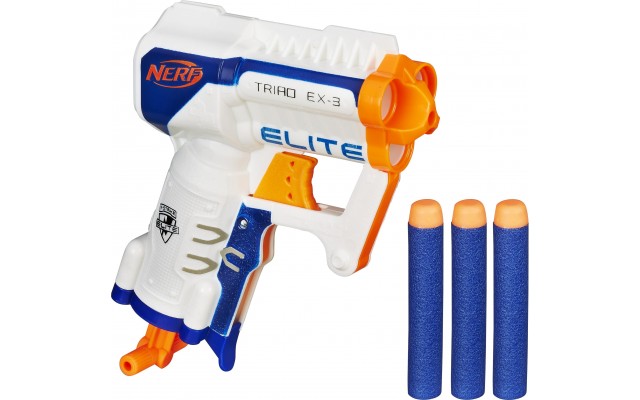 Бластер Hasbro Nerf Elite Triadex-3, 3 патрони (A1690)
