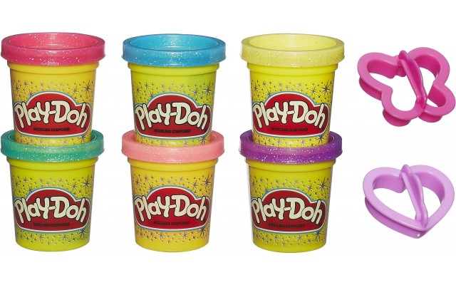 Ігровий набір для ліплення Hasbro Play-Doh, з блискітками (A5417)