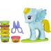 Ігровий набір для ліплення Hasbro Play-Doh Стильний салон Рейнбоу Деш (B0011) title=