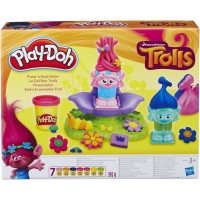Игровой набор для лепки Hasbro Play-Doh Салон троллей (B9027)